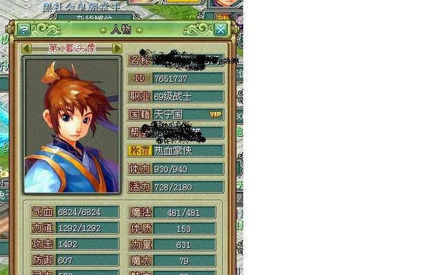 探索梦想世界135战士装备的魅力（解锁无尽力量，引领战场巅峰）